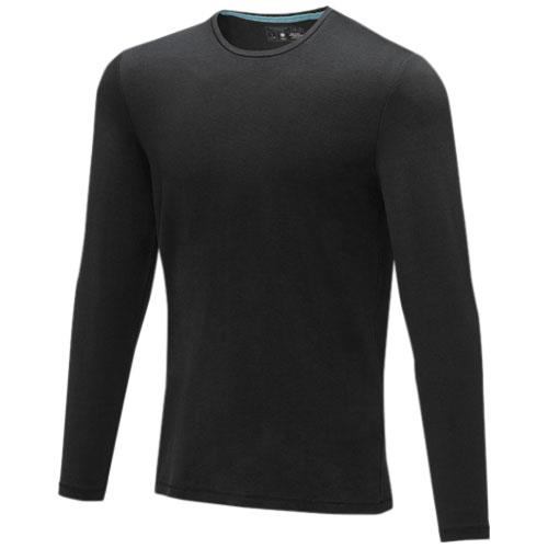 Ponoka long sleeve men's organic t-shirt