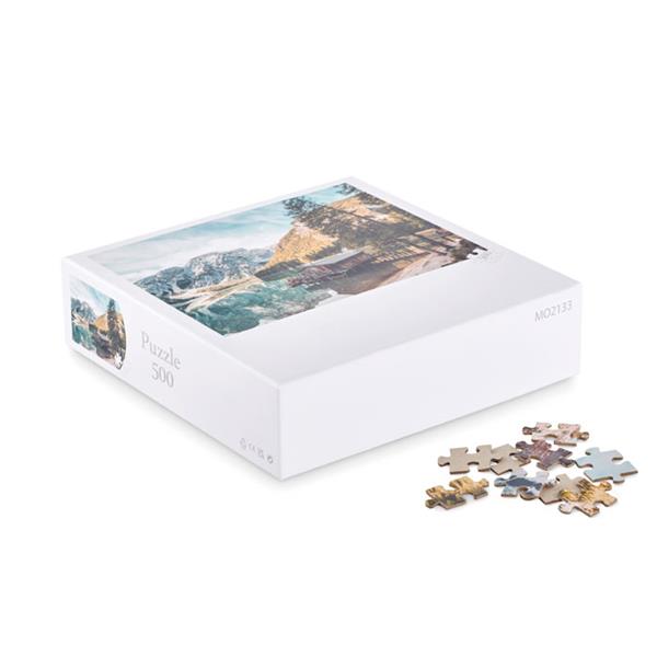 Puzzle 500 elementów w pudełku