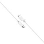 KABEL DO TRANSFERU DANYCH LK15CC Type C-C - biały.jpg