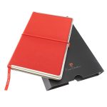 Notes A5 HIGHSCRIBE z metalowymi krawędziami Pierre Cardin - czerwony.jpg