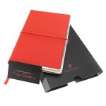 Notes A5 HIGHSCRIBE z metalowymi krawędziami Pierre Cardin - czerwony.jpg