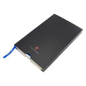 Notes A5 HIGHSCRIBE z metalowymi krawędziami Pierre Cardin - niebieski.jpg