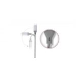 Nylonowy kabel do transferu danych LK30 Typ - C Quick Charge 3,0 - szary.jpg