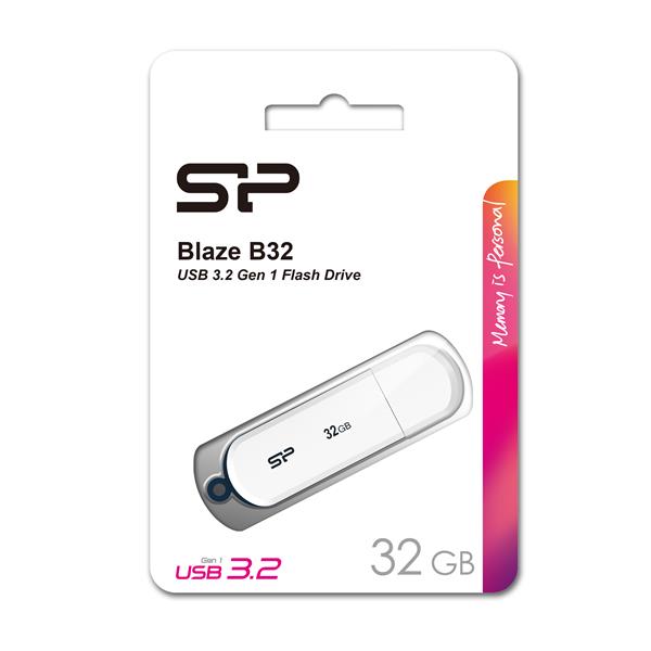 PENDRIVE SILICON POWER B32 3,2 - biały