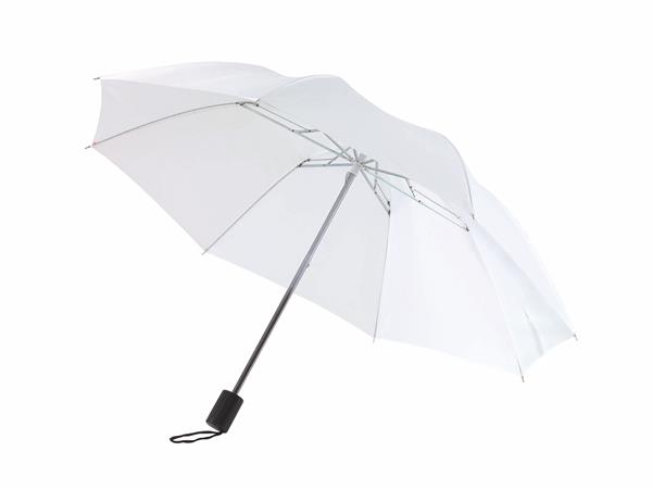 Parasol składany bez automatu REGULAR, biały