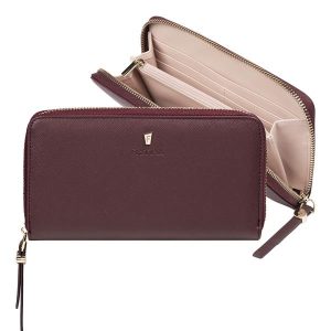 Portmonetka podrózna Mademoiselle Burgundy.jpg