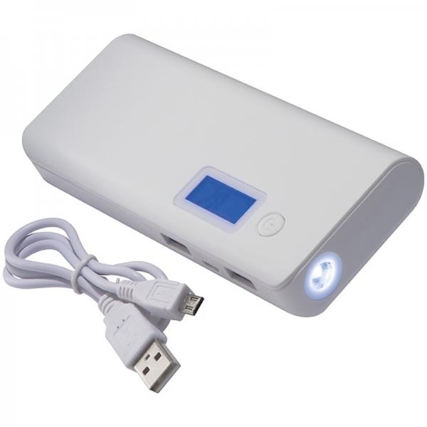 Power bank 10 000 mAh STAFFORD - biały