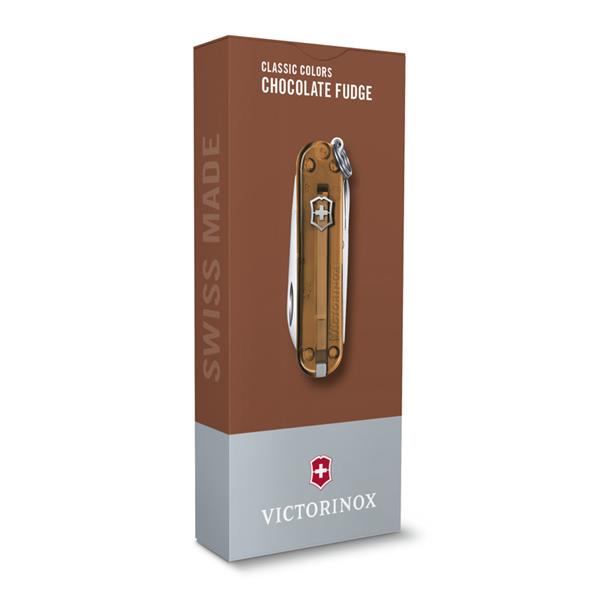 Scyzoryk Classic SD transparentny Victorinox - brązowy