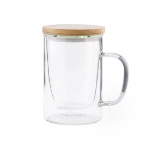 Szklany kubek 450 ml z zaparzaczem i wieczkiem - V9387-00.jpg