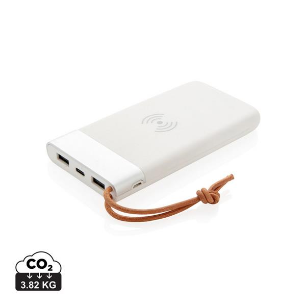 Bezprzewodowy power bank 8000 mAh Aria - P324.693