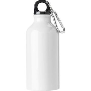 Butelka sportowa 400 ml z karabińczykiem - V4659-02.jpg