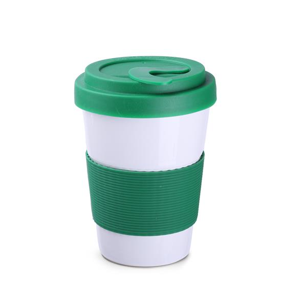 Coffee2go Lock 350ml zielony/zielony