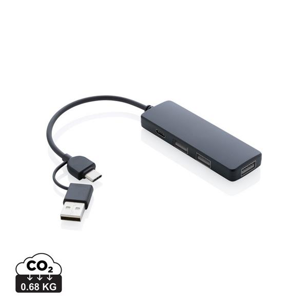 Hub USB 2.0 z USB C RABS - P308.261