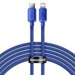 Kabel Baseus CAJY000303 Lightning - USB-C PD 20W 480Mb/s 2m - niebieski