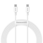 Kabel Baseus CATYS-C02 USB-C - USB-C PD QC FCP 100W 5A 2m - biały