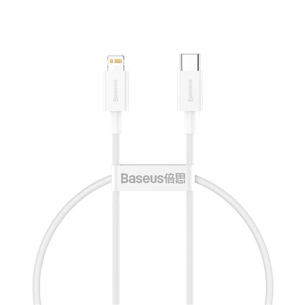 Kabel Baseus Superior Series USB-C / Lightning PD 20W 2 m - biały