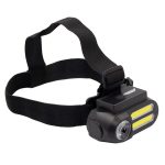 Latarka na głowę ze światłem LED i COB | Chad - V7198/W-03