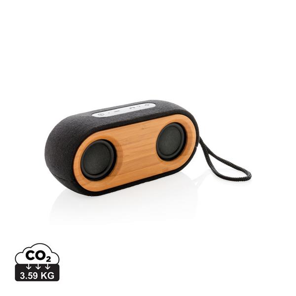 Podwójny głośnik bezprzewodowy 10W Bamboo X - P328.119