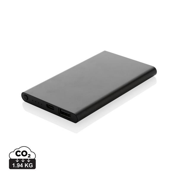 Power bank 4000 mAh z aluminium z recyklingu - P322.421