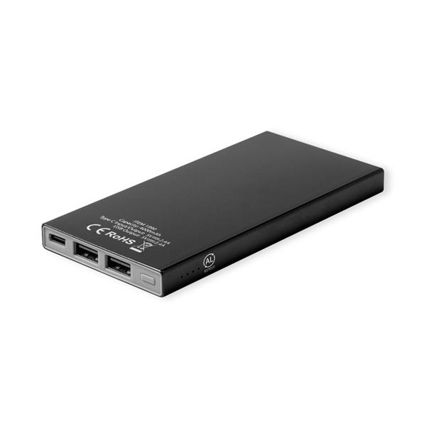 Power bank 4000 mAh z aluminium z recyklingu - V1144-03