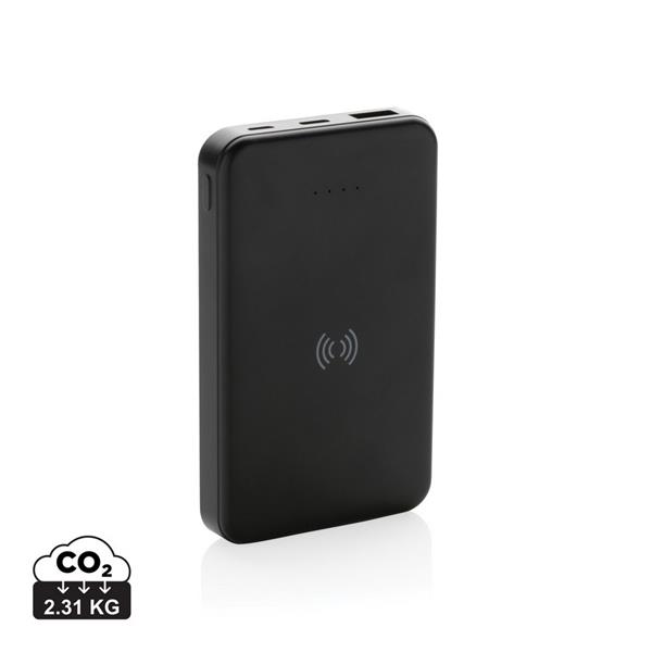 Power bank 5000 mAh, ładowarka bezprzewodowa 5W - P322.621