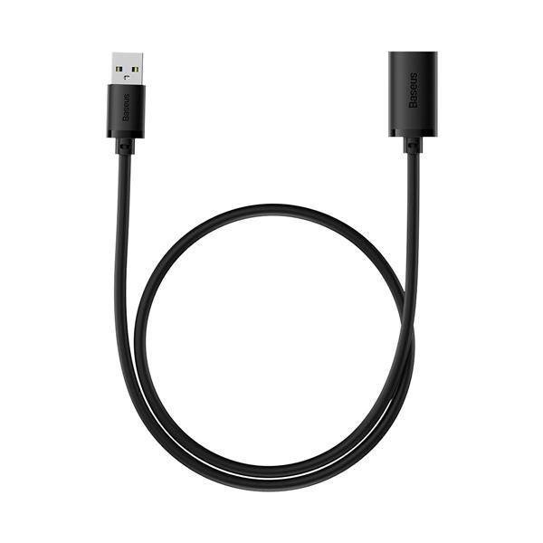 Przedłużacz kabel USB 3.0 0.5m Baseus AirJoy Series - czarny