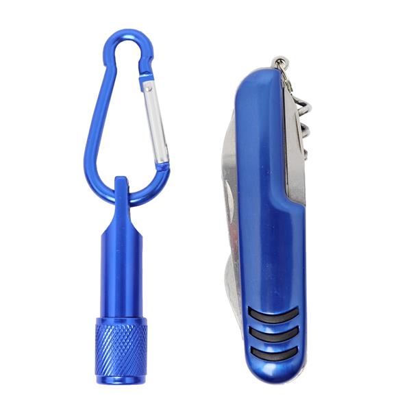 Zestaw narzędzi, narzędzie wielofunkcyjne, scyzoryk (7 el.), latarka 1 LED z karabińczykiem - V7710-04.jpg