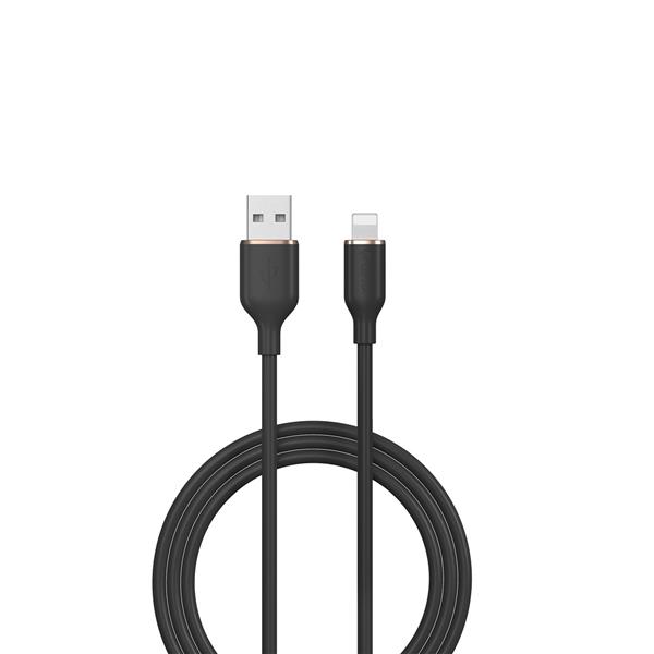 Devia kabel Jelly EC630 USB - Lightning 1,2 m 2,4A czarny