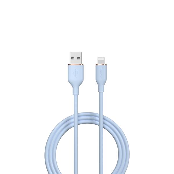 Devia kabel Jelly EC630 USB - Lightning 1,2 m 2,4A niebieski