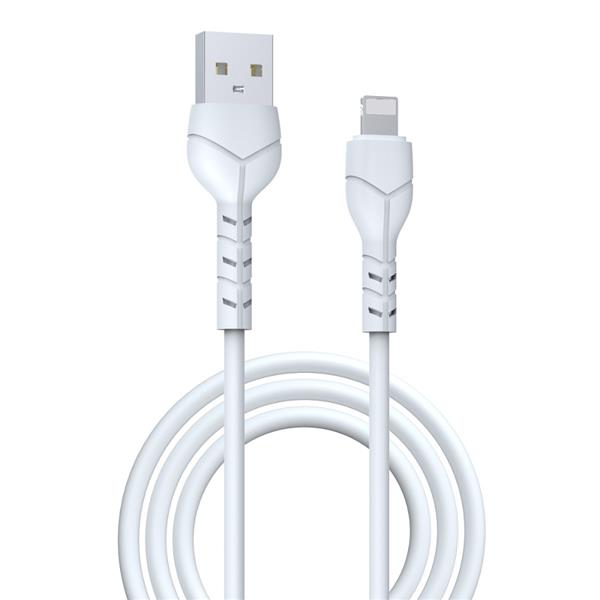 Devia kabel Kintone EC143 USB - Lightning 1,0 m 2,1A biały