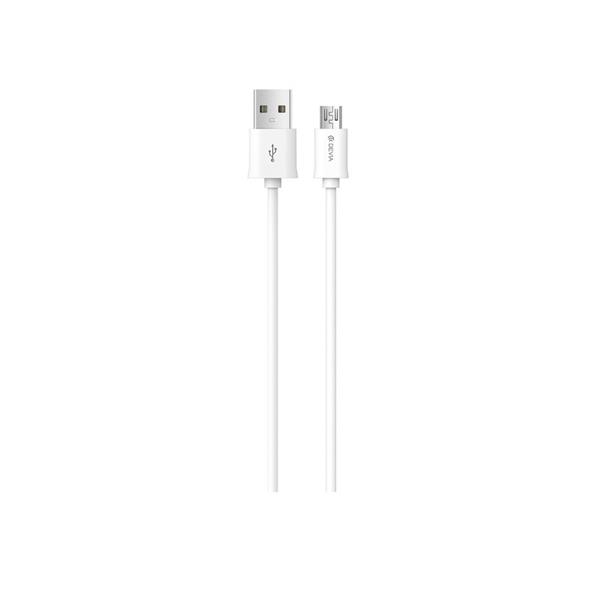 Devia kabel Smart EC065 USB - MicroUSB 2,0 m 2,1A biały