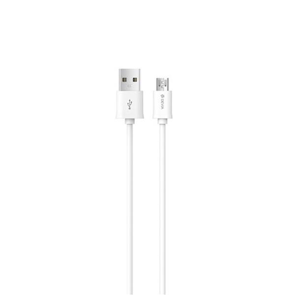 Devia kabel Smart EC081 USB - MicroUSB 1,0 m 2,1A biały