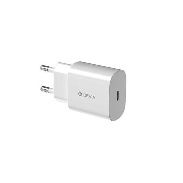 Devia ładowarka sieciowa Rocket PD 20W 1x USB-C biała