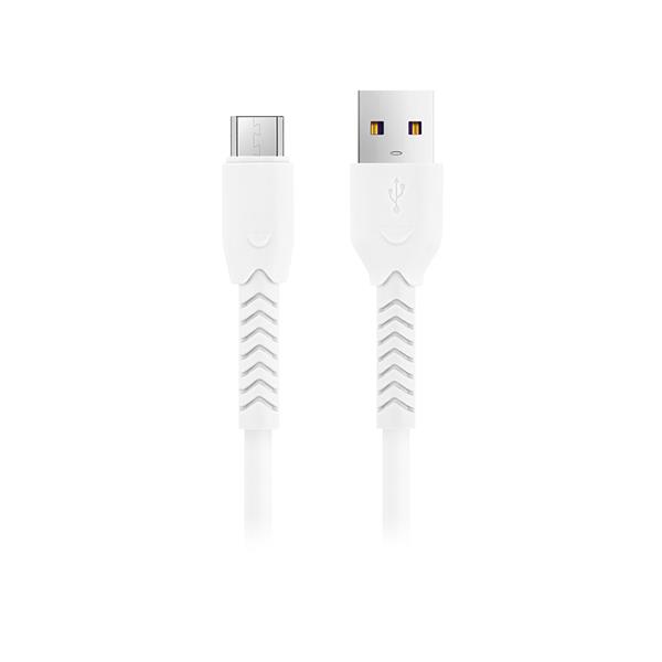 Maxlife kabel MXUC-04 USB - microUSB 1,0 m 3A biały