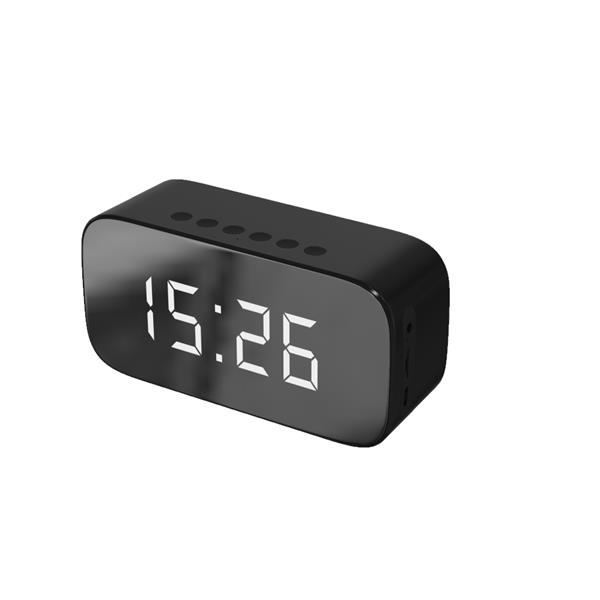 Setty głośnik Bluetooth Mirror clock GB-200 czarny