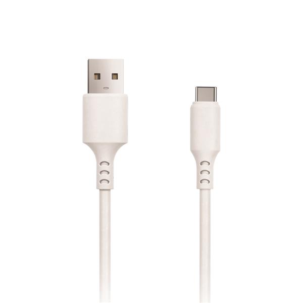 Setty kabel USB - USB-C 3,0 m 2A biały NEW