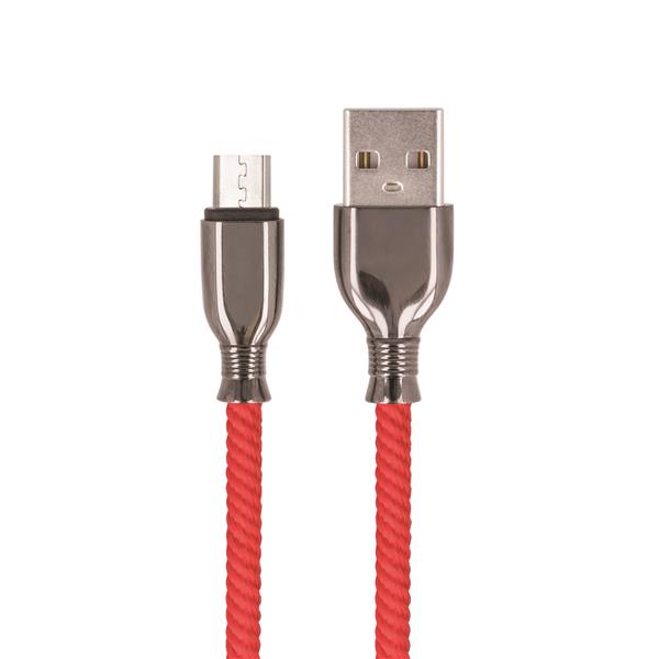 Setty kabel USB - microUSB 1,0 m 3A FC-M czerwony