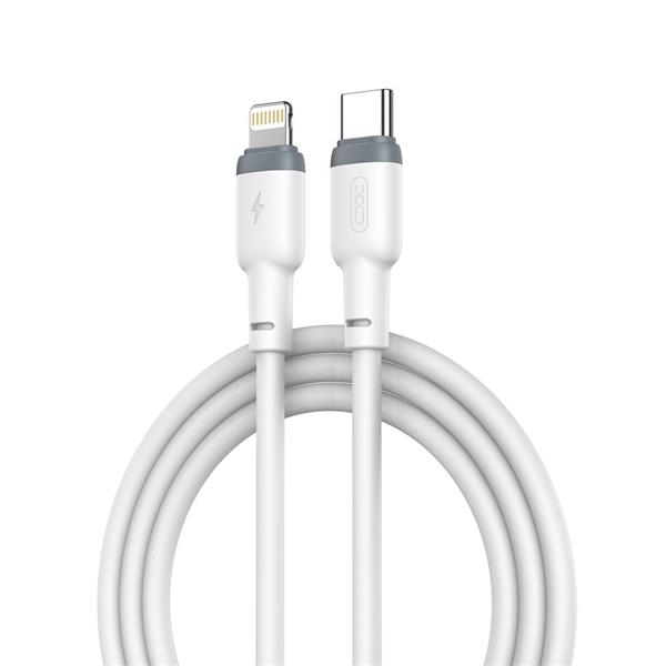 XO kabel NB208A PD USB-C - Lightning 1,0m 20W biały