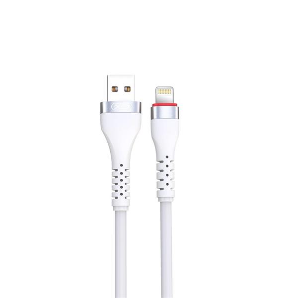 XO kabel NB213 USB - Lightning 1,0 m 2,4A biały