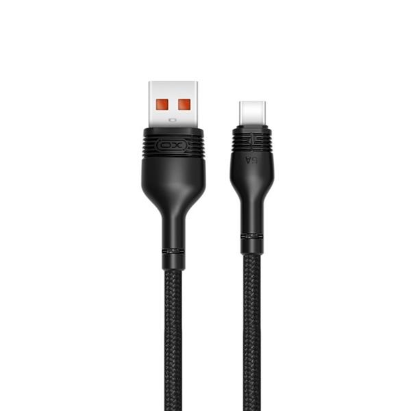 XO kabel NB55 USB - USB-C 1,0 m 5A czarny