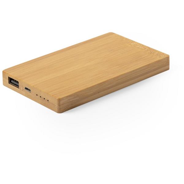 Bambusowy power bank 5000 mAh - V0355-16