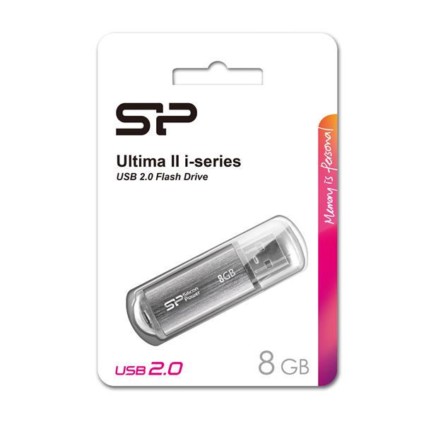 Pendrive Silicon Power Ultima II I-series 2,0 - szary