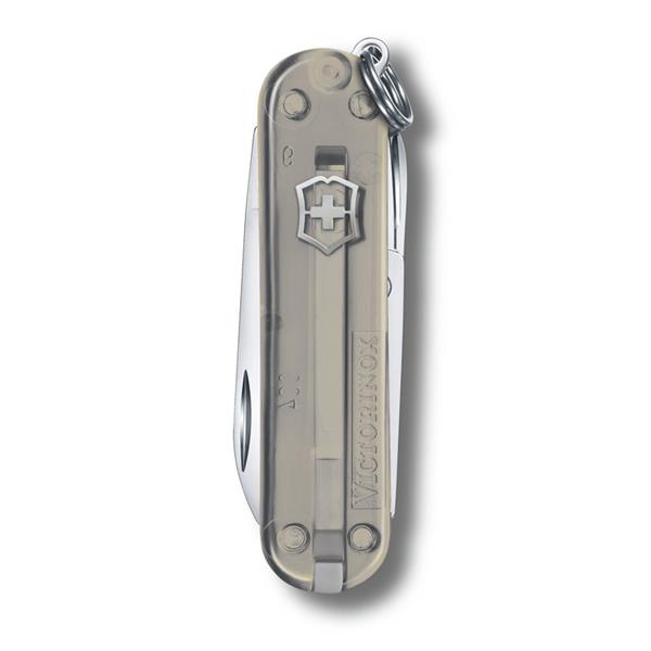 Scyzoryk Classic SD transparentny Victorinox - szary