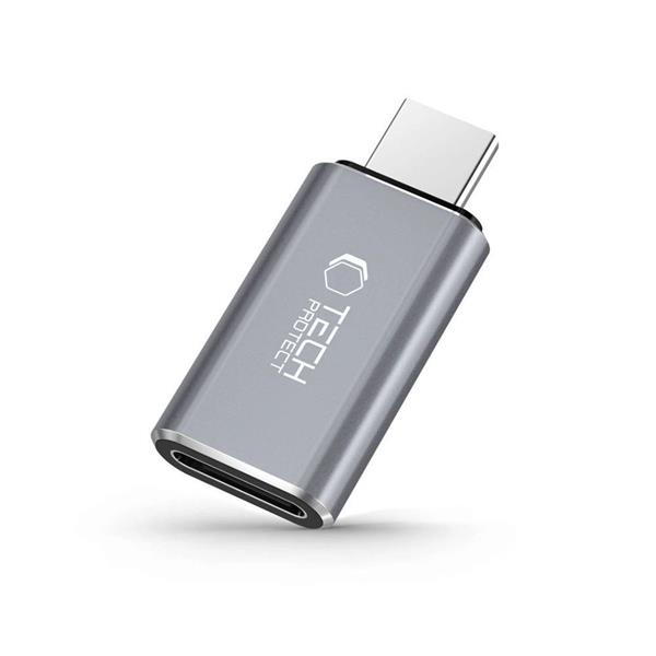 Adapter Tech-Protect UltraBoost USB-C (męski) / Lightning (żeński) - szary