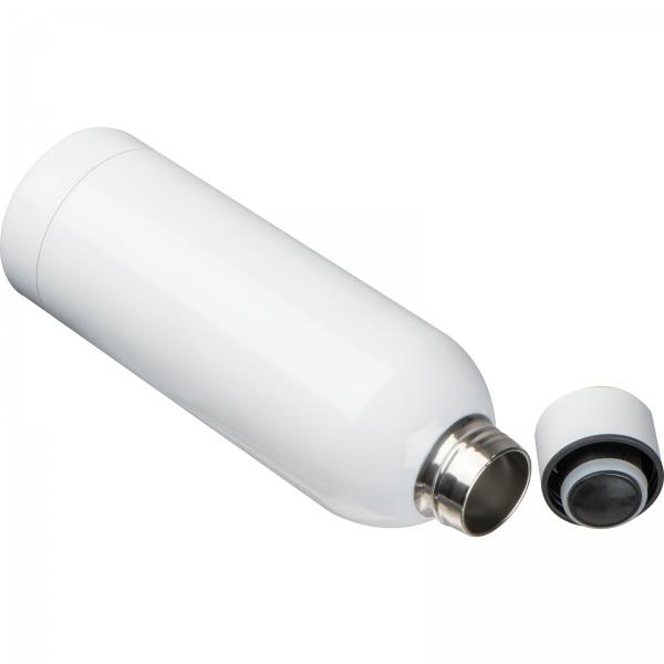 Butelka stalowa termiczna 500 ml - biały