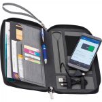 Folder z power bankiem 4000 mAh - szary