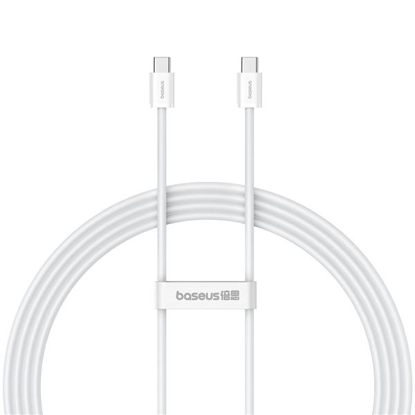 Kabel Baseus Superior Series ll USB-C - USB-C 30W 480Mb/s 2m - biały
