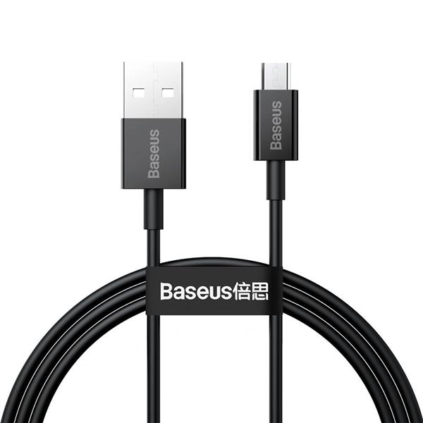 Kabel Baseus Superior USB-A / micro USB 2A 1m - czarny