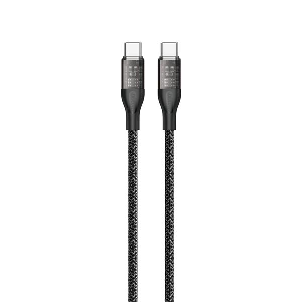 Kabel Dudao L22C USB-C - USB-C 120W 1m - szary
