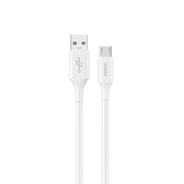Kabel Dudao L2SM USB-A / micro USB 6A 1.2 m - biały